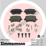Piduriklotsi komplekt, ketaspidur ZIMMERMANN 23914.170.2