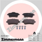 Piduriklotsi komplekt, ketaspidur ZIMMERMANN 25215.190.1