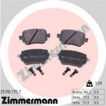 Piduriklotsi komplekt, ketaspidur ZIMMERMANN 25110.175.1