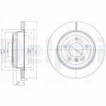 Piduriketas DELPHI BG4243C