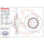 Piduriketas BREMBO 09.9130.10