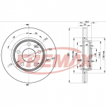 Piduriketas FREMAX BD-5301
