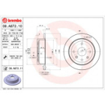 Piduriketas BREMBO 08.A872.11