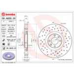 Piduriketas BREMBO 09.A829.2X