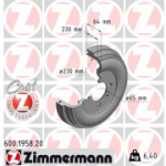 Piduritrummel ZIMMERMANN 600.1958.20