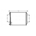 Kondensaator, kliimaseade AVA Clever Choice VNA5226D