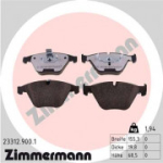 Piduriklotsi komplekt, ketaspidur ZIMMERMANN 23312.900.1
