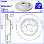 Piduriketas DELPHI BG4914C