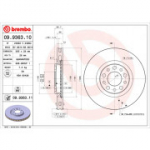 Piduriketas BREMBO 09.9363.11