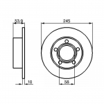 Piduriketas BOSCH 0 986 478 461