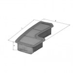 &Otilde;hufilter MAHLE ORIGINAL LX 1936