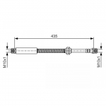 Pidurivoolik BOSCH 1 987 481 459