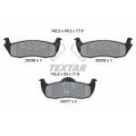 Piduriklotsi komplekt, ketaspidur TEXTAR 2425801