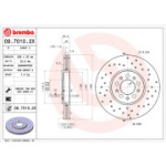 Piduriketas BREMBO 09.7010.2X