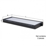 Filter, salongi&otilde;hk KNECHT LA 912/S