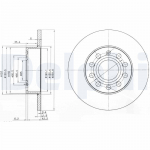 Piduriketas DELPHI BG3890C
