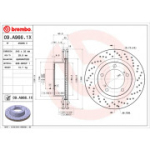 Piduriketas BREMBO 09.A966.1X