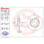 Piduriketas BREMBO 08.C308.11