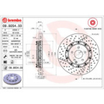 Piduriketas BREMBO 09.9254.33