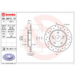 Piduriketas BREMBO 08.A912.1X