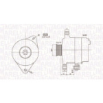 Generaator MAGNETI MARELLI 063732112010