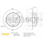 Piduriketas FREMAX BD-5185