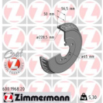 Piduritrummel ZIMMERMANN 600.1968.20