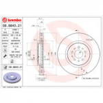 Piduriketas BREMBO 09.6843.21