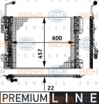 Kondensaator, kliimaseade HELLA 8FC 351 317-641