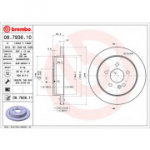 Piduriketas BREMBO 08.7936.10