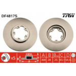 Piduriketas TRW DF4817S