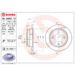 Piduriketas BREMBO 08.A869.11