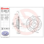 Piduriketas BREMBO 09.A968.2X