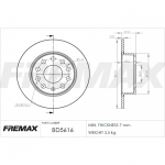 Piduriketas FREMAX BD-5616