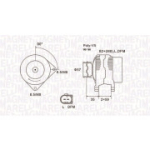 Generaator MAGNETI MARELLI 063731675010