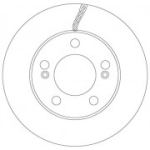 Piduriketas TRW DF6888
