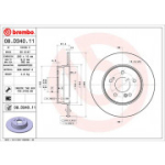 Piduriketas BREMBO 08.D340.11