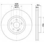 Piduriketas HELLA 8DD 355 123-501