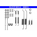 Lisakomplekt, piduriklotsid ATE 03.0137-9013.2