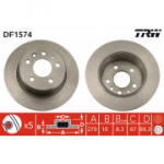 Piduriketas TRW DF1574