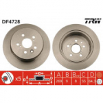 Piduriketas TRW DF4728