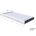 Filter, salongi&otilde;hk MAHLE ORIGINAL LAK 173/S