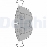 Piduriklotsi komplekt, ketaspidur DELPHI LP1002