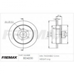 Piduriketas FREMAX BD-4230