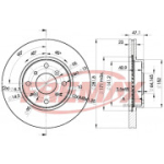 Piduriketas FREMAX BD-2585