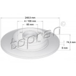 Piduriketas TOPRAN 722 599