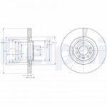 Piduriketas DELPHI BG9098