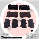 Piduriklotsi komplekt, ketaspidur ZIMMERMANN 25743.150.1