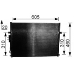 Kondensaator, kliimaseade MAHLE ORIGINAL AC 219 000S