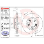 Piduriketas BREMBO 09.C985.21
